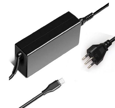 CoreParts USB-C Power Adapter USB-C Power Adapter 65W  5-20V/3-3.5A PD3.0 CE FCC ROHS - Including Italian Type L Power Cord