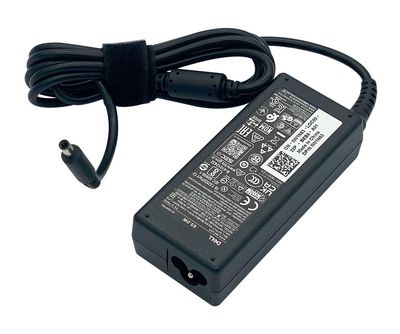 Dell AC Adapter, 65W, 19.5V, 3  Pin, 4.5mm, C6 Power Cord