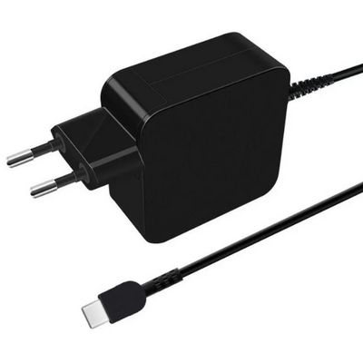 CoreParts 45W USB-C Nano Charger, GaN Technology 5V2A-20V2.25A USB PD Plug: USB-C EU Wall - 5V2A,9V2A,12V2A,15V3A,20V2.25A, Compatible with all