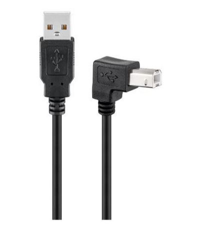 MicroConnect USB2.0 A-B 2m M-M Angled