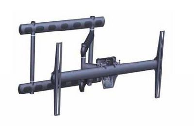 Vogel's PFW 6852 DISPLAY WALL MOUNT, TURN & TILT, MAX 136KG, DISPLAY 40"-98", VESA 200x200 - 900x600, BLACK