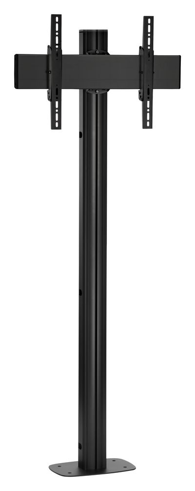 Vogel's FM 1844B, FIXED FLOORMOUNTED DISPLAY STAND, SINGLE-POLE, H:180 CM, VESA 400X400, BLACK - CONNECT-IT OLE 180CM, 400X400 BLACK