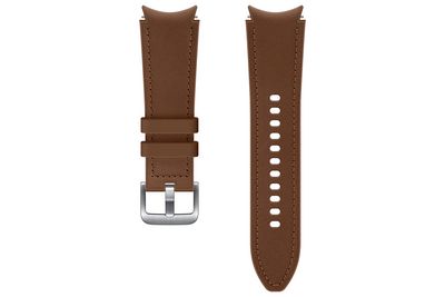 Samsung Hybrid Leather Band (20 mm, S/M), Camel (ET-SHR88SAEGEU)