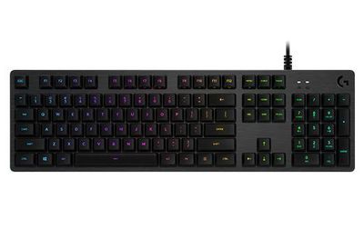 Logitech Gaming G512 Tastatur Mekanisk LIGHTSYNC Kablet US International