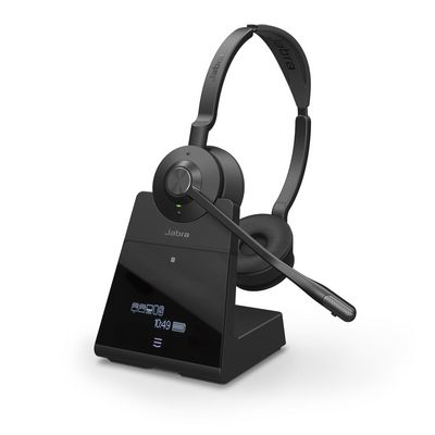 Jabra Engage 75 Stereo Trådløs Høretelefoner Sort