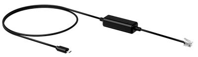 Yealink EHS35 Kabelloser Headset-Adapter für drahtloses Headset + VoIP Telefon