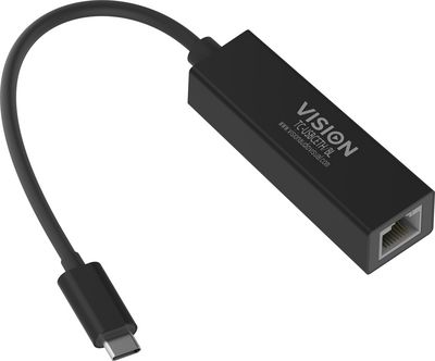 Vision TC-USBCETH/BL - netværksadapter