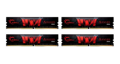 G.Skill AEGIS DDR4 SDRAM 32GB kit 3200MHz CL16 Ikke-ECC DIMM 288-PIN