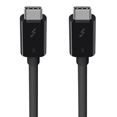 Belkin 0.8 M 40 Gbit/S Black