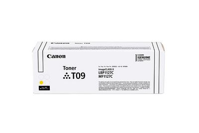 Canon Toner T09 Y Toner Cartridge 1  Pc(S) Original Yellow