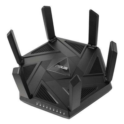 Asus Rt-Axe7800 Wireless Router Tri-Band (2.4 Ghz / 5 Ghz / 6 Ghz) Black