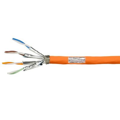 Patchkabel Verlegekabel CAT7 S/FTP 200m 1000Mhz orange