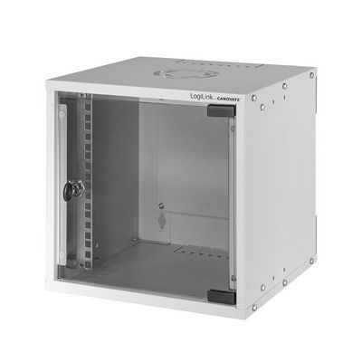 10" wall mount cabinet EconLine, 6U, grey