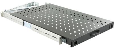Lanview HEAVY DUTY TYPE D=1000 SERVER SLIDING SHELF BLACK