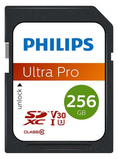 Philips Ultra Pro FM25SD65B SDXC Memory Card 256GB 100MB/s