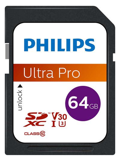 CARD Philips XC Card 64GB Class 10 UHS-I U3 V30 A1