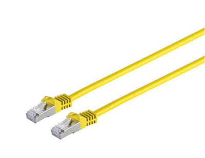 MicroConnect CAT7 S/FTP Network Cable  0,5m, Yellow CAT7 S/FTP  Network Cable 0,5m, Yellow ,AWG 26, CU