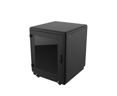 Lanview 19" 16U Rack Cabinet 750 x 800 x 959mm Soundproof - Black