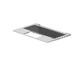 HP SPS-TOP COVER W/KB PVCY BL  SE/FI