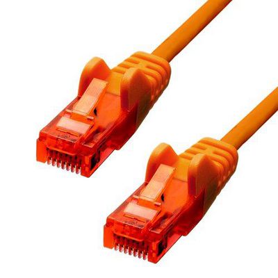 ProXtend CAT6 U/UTP CCA PVC Ethernet  Cable Orange 10m