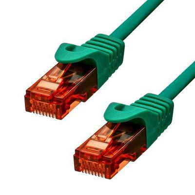 ProXtend CAT6 U/UTP CU LSZH Ethernet  Cable Green 75cm