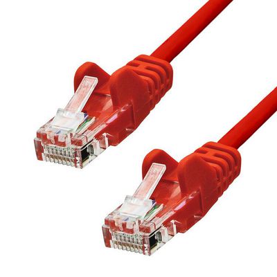 ProXtend CAT5e U/UTP CCA PVC Ethernet  Cable Red 25cm
