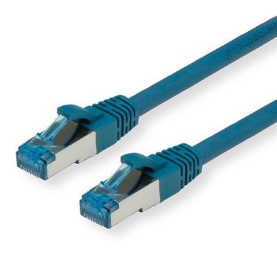 VALUE Patchkabel Kat.6A Class EA S/FTP PiMF LSOH blau 3m