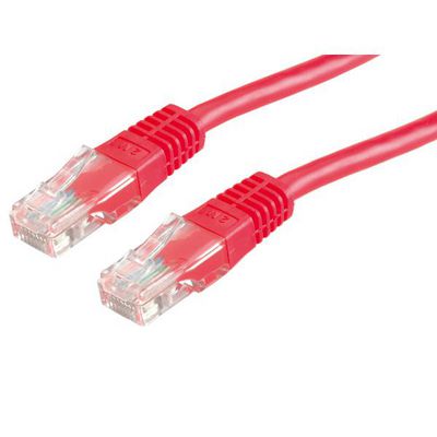 VALUE Patchkabel Kat.6 Class E UTP rot 5m