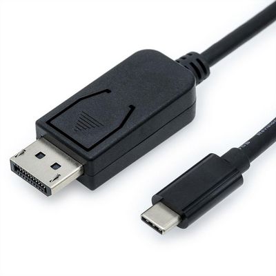 VALUE USB Typ C - DisplayPort Adapterkabel, v1.2, ST/ST, 1 m