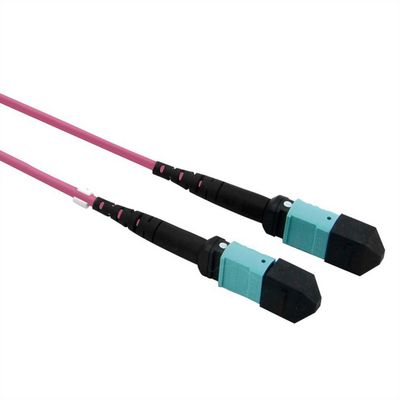 VALUE MPO-Trunk-Kabel 50/125m OM4, MPO/MPO, TYPE A, violett, 5 m