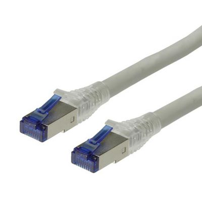 Value S/FTP Patchkabel KAT6A/Class EA, Solid, LSZH, Gr?, 30m