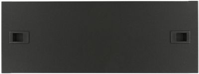 LANVIEW 4U 19inch SNAP LOCKING BLANK PANEL BLACK