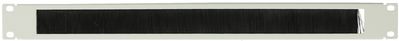 Lanview 1U 19" SIMPLE TYPE, BRUSHED  CABLE ORGANIZER PANEL