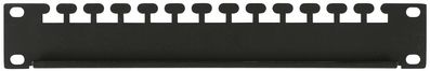 Lanview D=600 CABLE TIRE-UP PANEL  BLACK