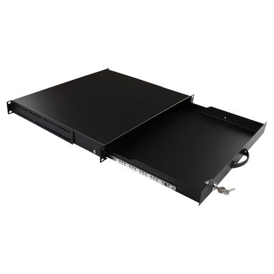 Lanview 1U 19" KEYBOARD, GENERAL USE,  LOCKABLE DRAWER MODULE