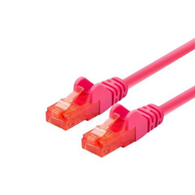 LOGON PROFESSIONAL PATCH CABLE U/UTP CAT6 - 5M  MAGENTA