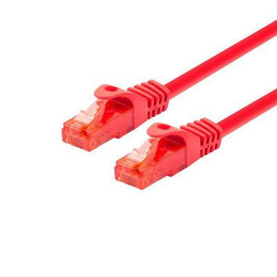 LOGON PROFESSIONAL PATCH CABLE U/UTP CAT6 - 20M  RED