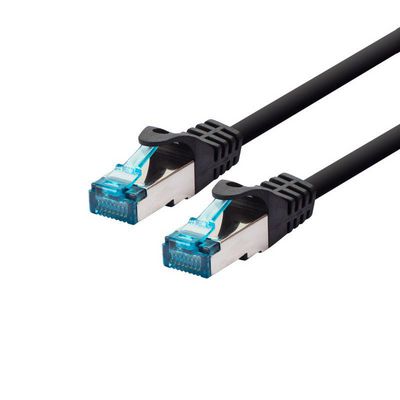 LOGON PROFESSIONAL PATCH CABLE SF/UTP 15M -  CAT5E - BLACK