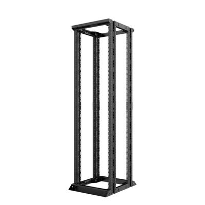 Lanview 19" 42U Open Rack Double  Frame W:530 x D:600 x  H:2000mm - Black
