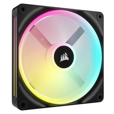 CORSAIR iCUE LINK QX140 RGB Fan 1-pack Sort 140 mm
