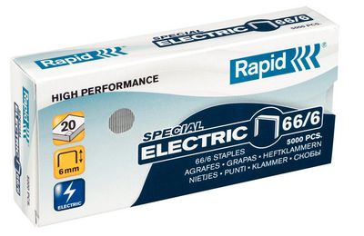 Rapid Heftklammern Strong 66/6, 5.000 St.
