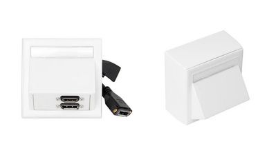 Vivolink Wall box HDMI, DisplayPort  inc Thorsmann wall box .