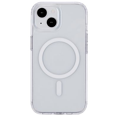 eSTUFF BERLIN iPhone 15 Plus Clear  Magnetic Cover. Material: TPU  and PC