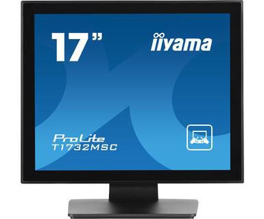 iiyama 17" PCAP Anti-Glare  coated,Bezel Free Front,10P,  1280x1024,Speakers,VGA,DP,HDMI,215cd/m?,USB, Built-In PSU