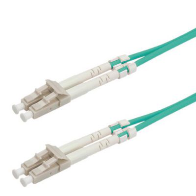 VALUE LWL-Kabel 50/125um OM3 LC/LC trkis 0,5m