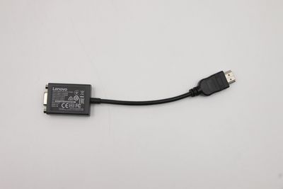 Lenovo HDMI to VGA monitor adapter, 1080p resolution support