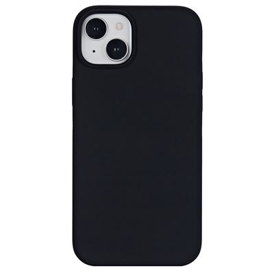 eSTUFF INFINITE (GRS) ROME iPhone 15  Plus Black Magnetic Cover.  Material: 55% (GRS) recycled PC and 26% recycled silicone
