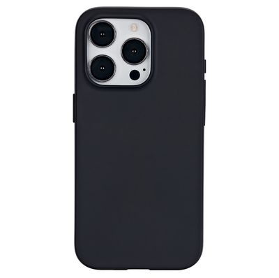 eSTUFF INFINITE (GRS) VIENNA iPhone 15 Pro Black Cover. Material: 100% recycled TPU