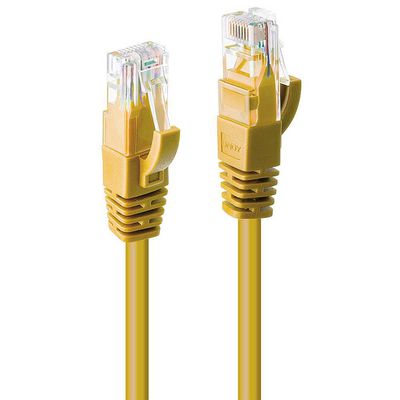 Lindy 20m Cat.6 U/UTP Network  Cable, Yellow