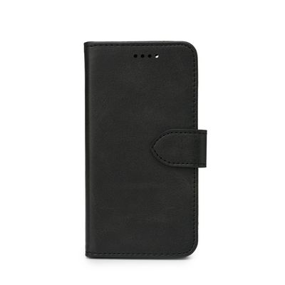 eSTUFF WALES iPhone SE 2022/2022  Wallet Cover. Black.  Material: 100% plastic